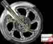 1401-0504 14-16 Russ Wernimont Designs Harley-davidson Rwd 26 Steel Wrap Front Fender W Raw Spacers Hd Touring Baggers 6