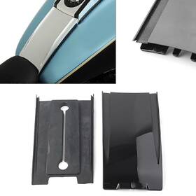 1880club 550722576791 Black Lower Dash Tank Panel Extension For Harley Softail 2000-2017 16 Fxst/flst