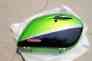 57003-5297-40l 2011-2015 1700 Bag Vaquero Saddle Green Case Kawasaki Vn