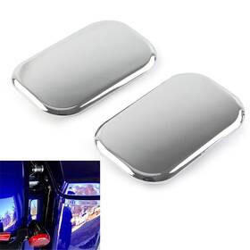 22shopde 550733223257 Chrome Antenna Hole Plug Filler Cover For Harley Road Street Glide King Flhr