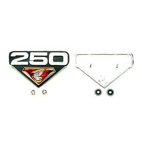 17-90250 2fastmoto Air Cleaner Side Cover Emblems For Honda Cb250 Cl250 72-73 Pair