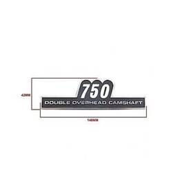 17-93751 2fastmoto Kz750 Side Cover Emblem For Kawasaki Vintage 1974-75