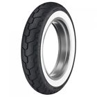 45006807 Dunlop Rear Motorcycle Tire Wide White