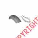 Tr-rd3563 4937078 Rsd Tracker Rear Fender Conversion Kit With Chrome Struts