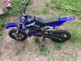 B0d56hg4j7 49cc Mini Dirt Bike For Kids Off Road Gas Motor Cycle Green