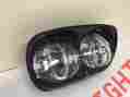 5312658966256 Bike Life Nation Chrome 5-3 4 Led Headlight 5.75 Projector Daymaker Lamp Roadglide Harley