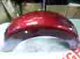 59579-04bjk Harley-davidson 2004-2005 Rear Touring Fender Lava Red Sunglow