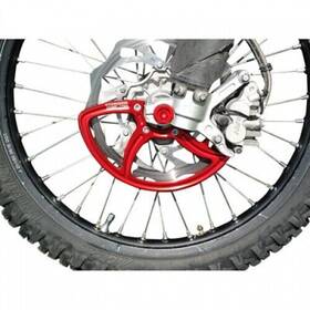 Bet-fdg01-25r 7602 Racing Front Disc Guard Red