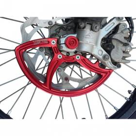 Bet-fdg01-xr 7602 Racing Front Disc Guard Red