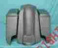 80009674 Harley Davidson 5 Extended Stretched Saddlebags With Fender And Lids