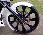 3000w 94-14 Tcb 30 Front Bagger Wrapped Fender For Harley Davidson Touring