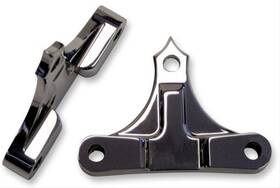 Tfs49-nf7 Accutronix Tfs49-nf7/16c Fender Spacer 0.438 Inch Thick Billet Alum. Chrome 49mm Fork Tubes Fits Ness Le
