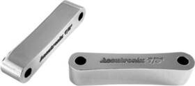 Tfs49sf7 Accutronix Tfs49sf7/8c 7/8 Inch Chrome Smooth 49mm Fender Spacers For 2014-2015 Harley Touring