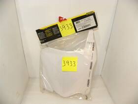 0011651.030 Acerbis White Front Number Plate Honda Crf250 08009 Crf450 2008 Nos