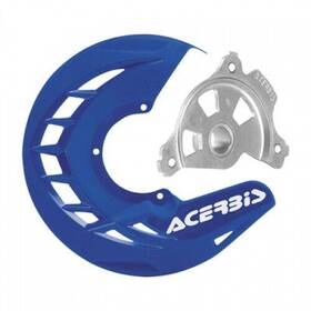 1654800065 Acerbis X-brake Front Disc Cover With Mounting Kit Blue