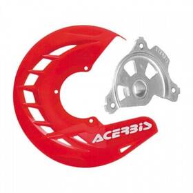 1654800091 Acerbis X-brake Front Disc Cover With Mounting Kit Red