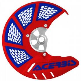 1655270145 Acerbis X-brake Vented Front Disc Cover With Mounting Kit Red/blue