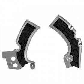 2374271015 Acerbis X-grip Frame Guards Silver/black