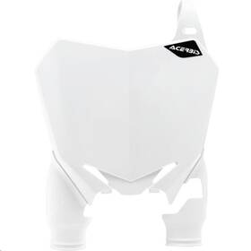 2527390002 Acerbis Raptor Front Number Plate - White/white