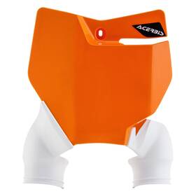 2527425321 Acerbis Raptor Front Number Plate 16 Ktm Orange/white For Sx Xc Sx-f Xc-f