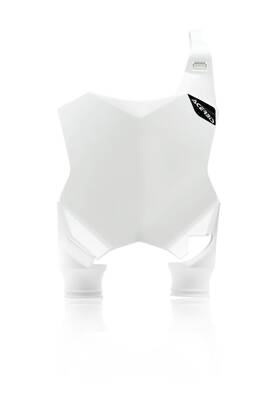 2527430002 Acerbis Raptor Front Number Plate - White