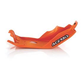 2686035226 Acerbis Mx Skid Plate Orange Husqvarna/ktm Tc 85 19/16/85 Sx 17/14/tc 17/14