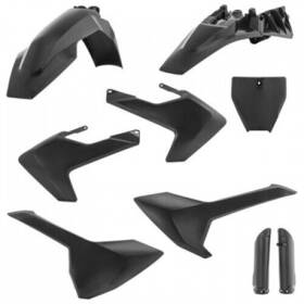 2686460001 Acerbis Full Plastic Kit Black For Husqvarna Tc 85 17/14 19/16