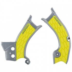 2686601120 Acerbis X-grip Frame Guards Grey/yellow