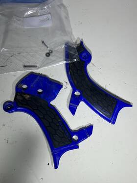 2689411034-1 Acerbis X-grip Frame Protectors-yamaha-yz 450f-18-22-black/blue