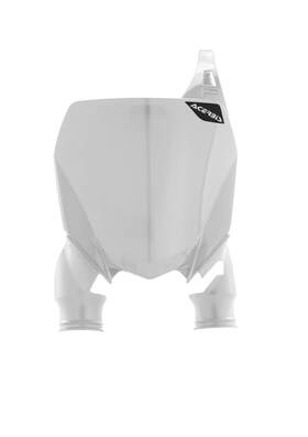 2689420002 Acerbis Raptor Front Number Plate - White