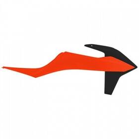 2726515225 Acerbis Radiator Scoops 16 Ktm Orange/black