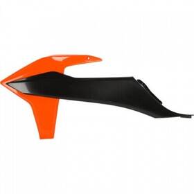 2726515229 Acerbis Radiator Scoops 16 Ktm Orange-black/16 Orange