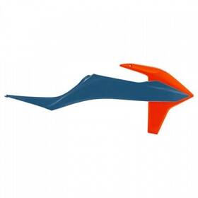 2726517302 Acerbis Radiator Scoops Orange/dark Blue