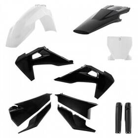2726551035 Acerbis Full Plastic Kit White/black