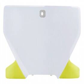 2726576814 Acerbis Front Number Plate 2020 White/yellow