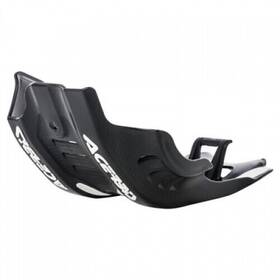 2733461007 Acerbis Plastic Offroad Skid Plate Black/white