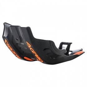 2733465229 Acerbis Plastic Offroad Skid Plate Black/16 Ktm Orange