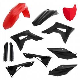 2736251018 Acerbis Full Plastic Kit Red/black