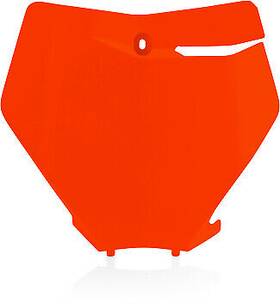27362-75226 Acerbis 2736275226 Front Number Plate Orange Plastic 0520-2599