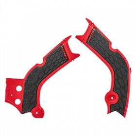 2736331018 Acerbis X-grip Frame Guards Red/black
