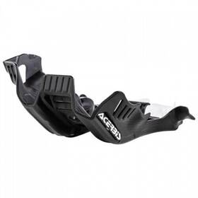 2736361007 Acerbis Plastic Offroad Skid Plate With Linkage Guard Black/white