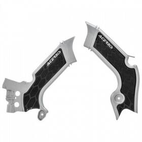 2742601015 Acerbis X-grip Frame Guards Silver/black