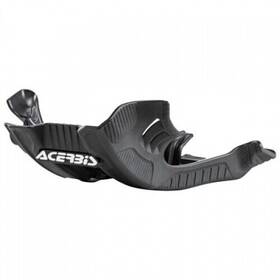 2780601007 Acerbis Plastic Offroad Skid Plate Black/white