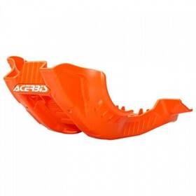2791635321 Acerbis Plastic Offroad Skid Plate 16 Ktm Orange/white