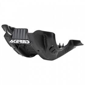 2791651007 Acerbis Plastic Offroad Skid Plate With Linkage Guard Black/white