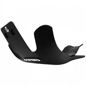 2801950001 Acerbis Plastic Offroad Skid Plate With Linkage Guard Black