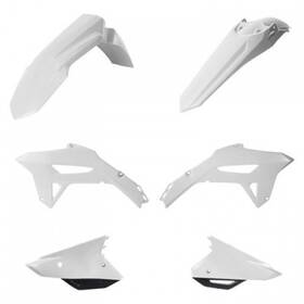 2858911035 Acerbis Replica Plastic Kit White/black