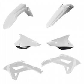 2861791035 Acerbis Replica Plastic Kit White/black