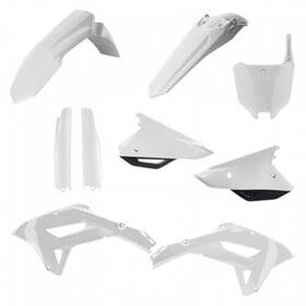 2861801035 Acerbis Full Plastic Kit White/black