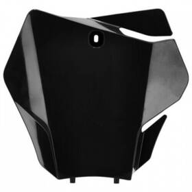 2872760001 Acerbis Front Number Plate Black